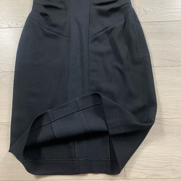 Diane von Furstenberg Black Ulani Stretch Midi Dress - Picture 9 of 16